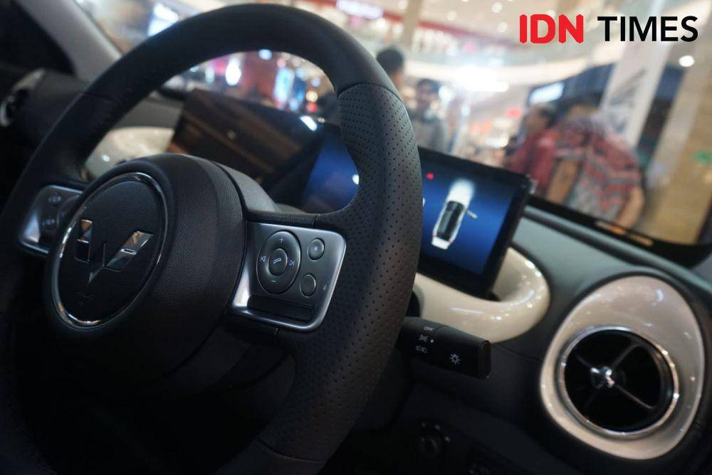 Wuling Binguo EV mulai dipasarkan di Yogyakarta dan siap menuju pasar ekspor. (IDN Times/Tunggul Damarjati)
