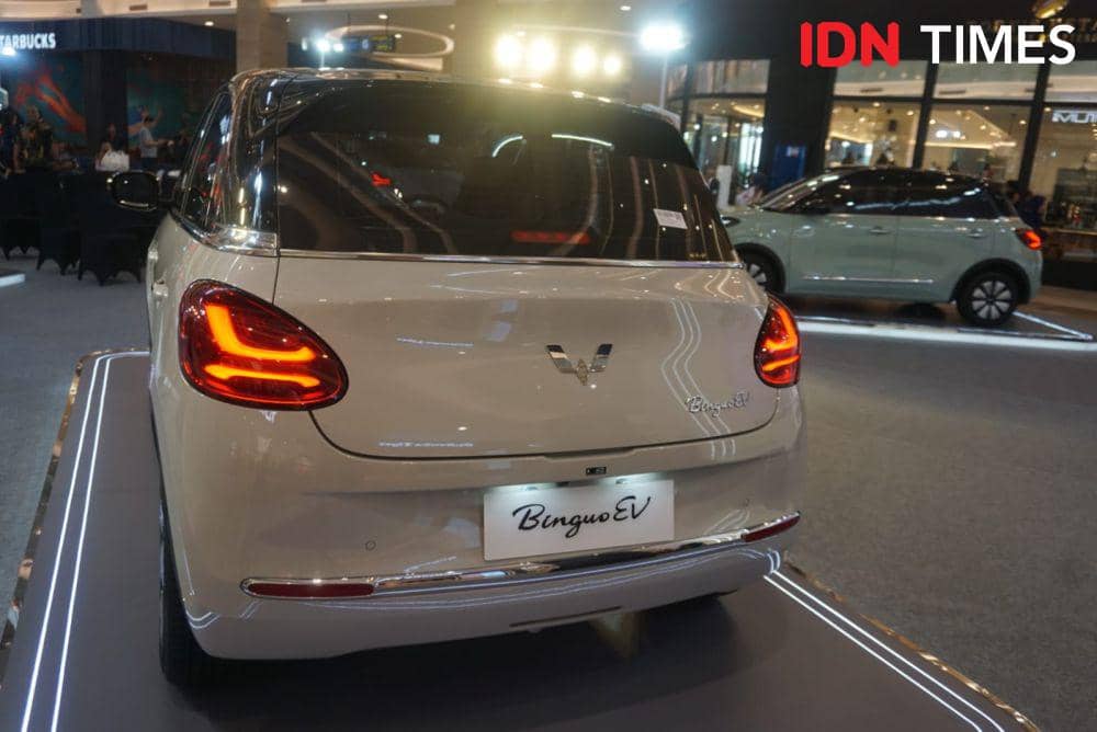 Wuling Binguo EV mulai dipasarkan di Yogyakarta dan siap menuju pasar ekspor. (IDN Times/Tunggul Damarjati)