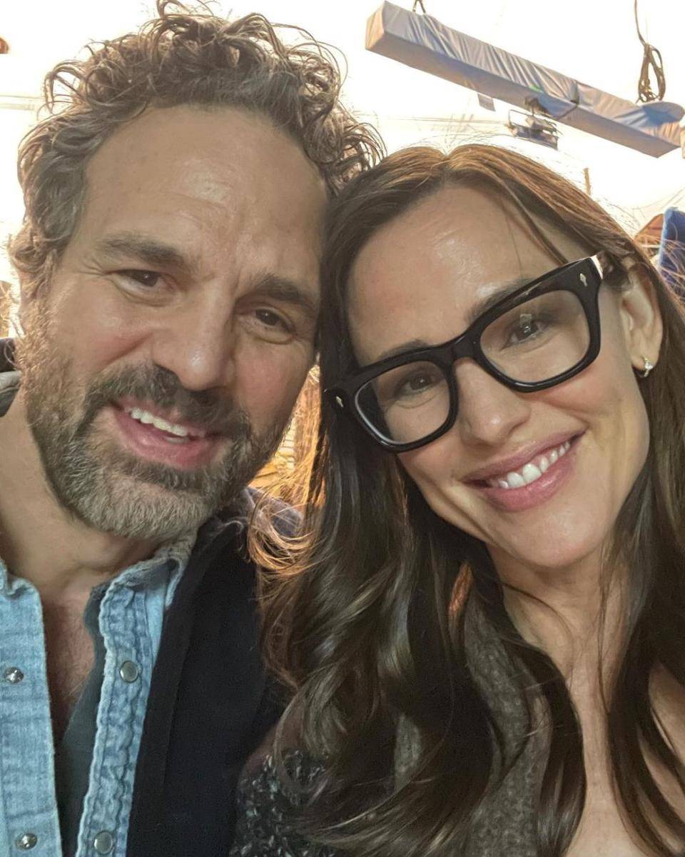 potret Mark Ruffalo dan Jennifer Garner (instagram.com/markruffalo)