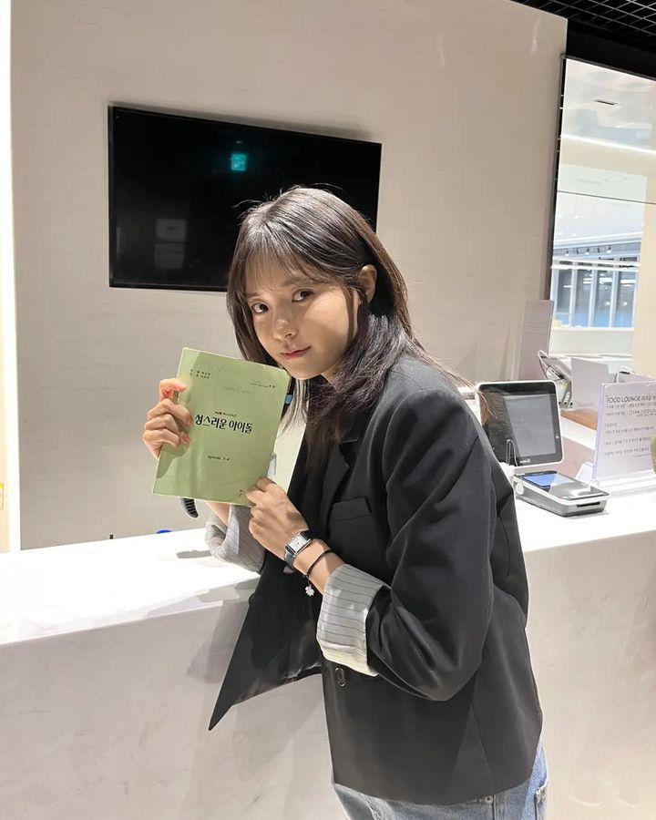Wolfcut Go Bo Gyeol ala The Heavenly Idol (instagram.com/gobogyeol)