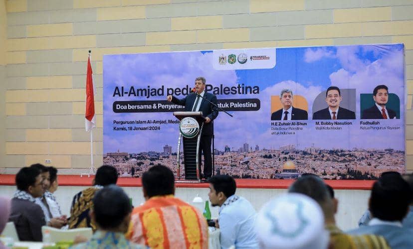 Pemko Medan serahkan donasi Rp1 Miliar untuk warga Palestina (Dok. Diskominfo Medan)