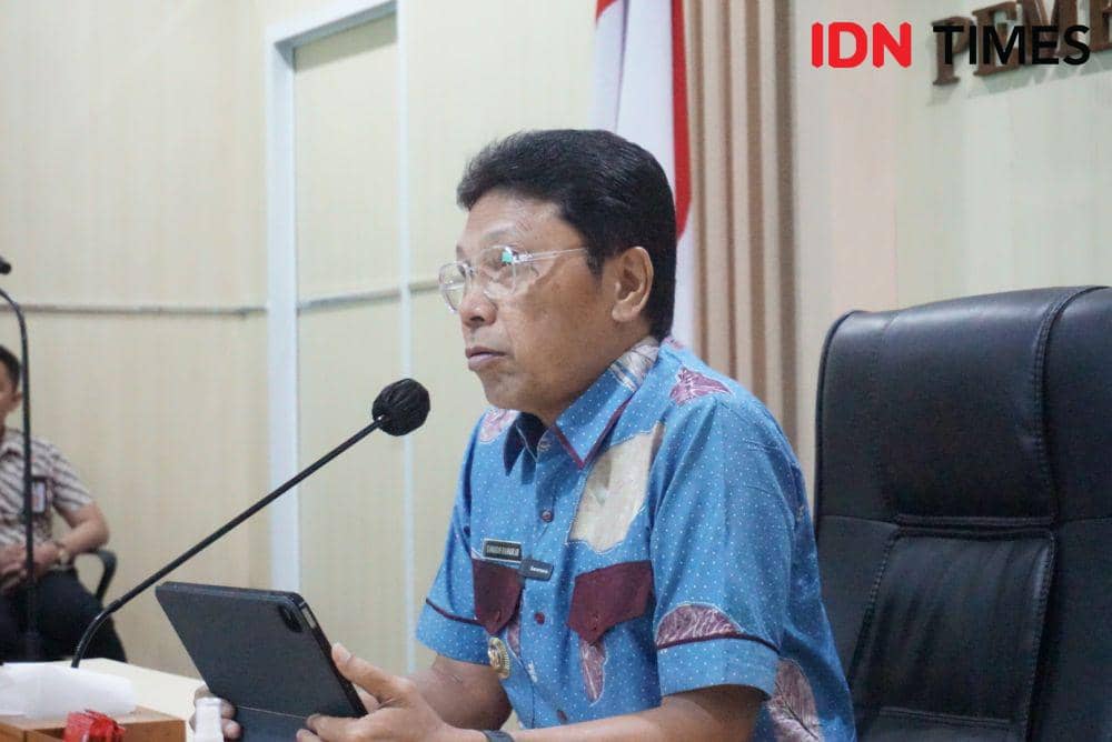 Penjabat Walikota Yogyakarta, Singgih Raharjo. (IDN Times/Herlambang Jati Kusumo)