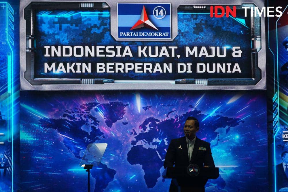 Ketua Umum Partai Demokrat, Agus Harimurti Yudhoyono (AHY). (IDN Times/Herlambang Jati Kusumo)