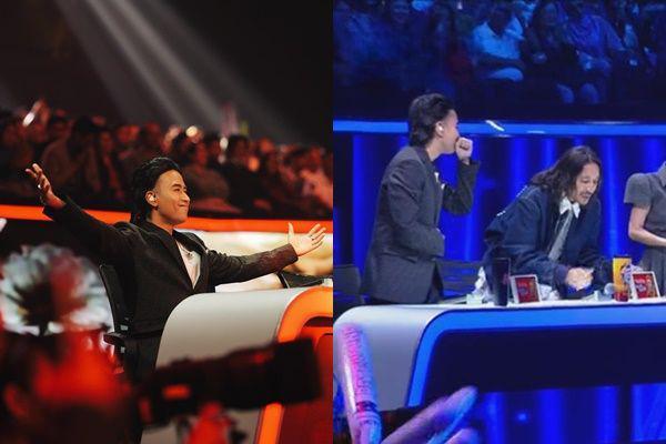 7 Potret Vidi Aldiano Tahan Sakit di Perut Saat Jadi Juri X Factor