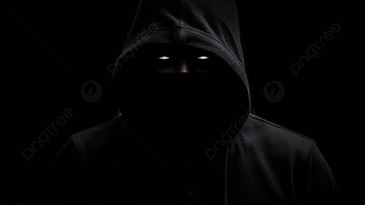 Ilustrasi pria memakai hoodie hitam. (Dok. Pngtree)