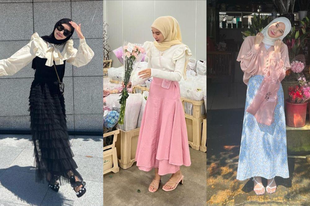 9 Inspirasi Korean Style Outfit ala Astri Ratnasari, Eye Catching!