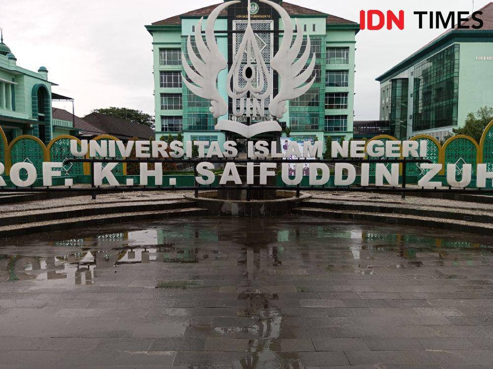 UIN Saizu yang ada di kota Purwokerto, Kamis (18/1/2024).(IDN Times/Cokie Sutrisno).