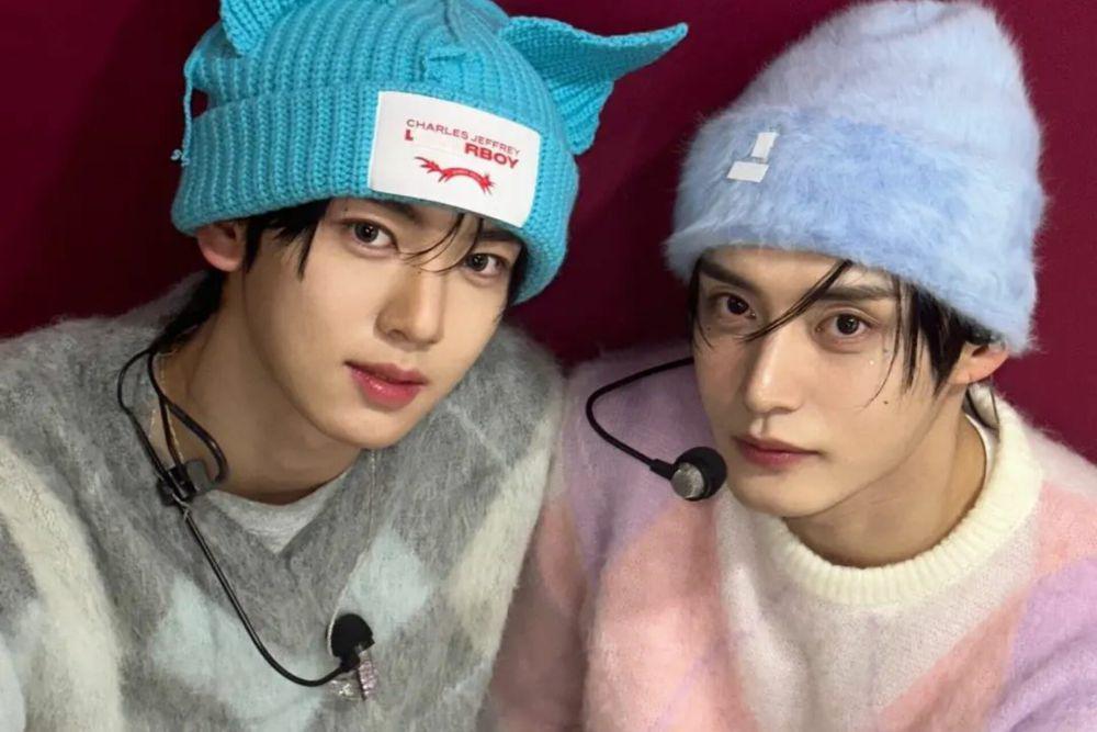 Jiwoong dan Yujin ZB1 (instagram.com/zb1official)