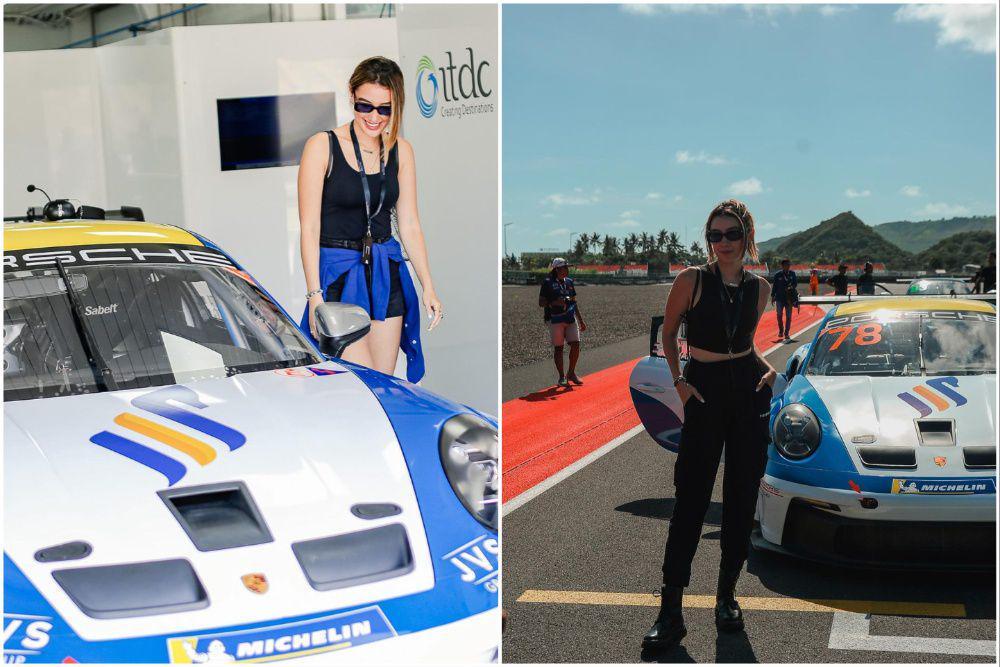 8 Potret Natasha Ryder di Porsche Sprint Challenge Mandalika