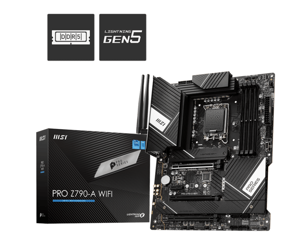 MSI PRO Z790-A WiFi Gaming Motherboard (id.msi.com)
