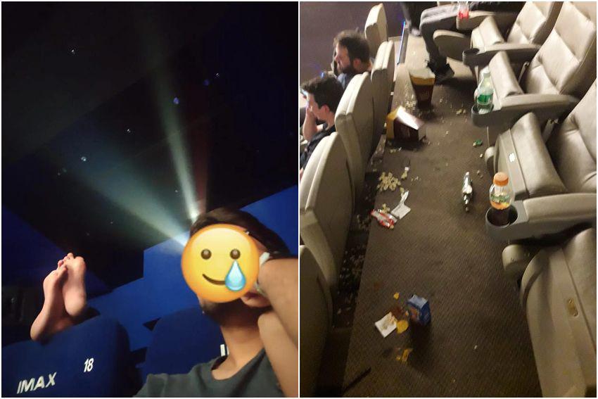 8 Momen Ngeselin saat Berada di Bioskop, Kaki Naik Sampai Atas Kursi!