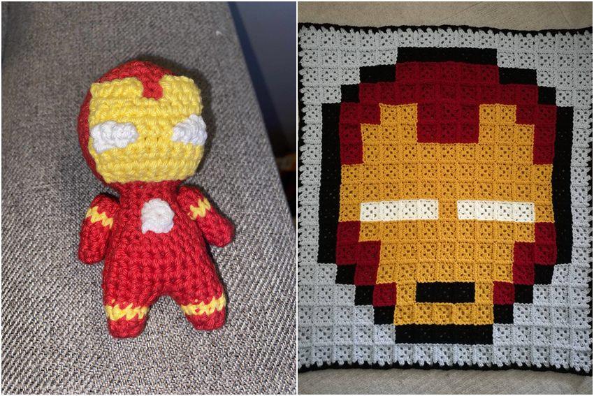 9 Rajutan Tangan Bertema Iron Man, Gemas-Gemas Semua!