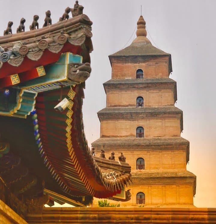 ilustrasi Pagoda Dayan (instagram.com/doctor_of_environ)