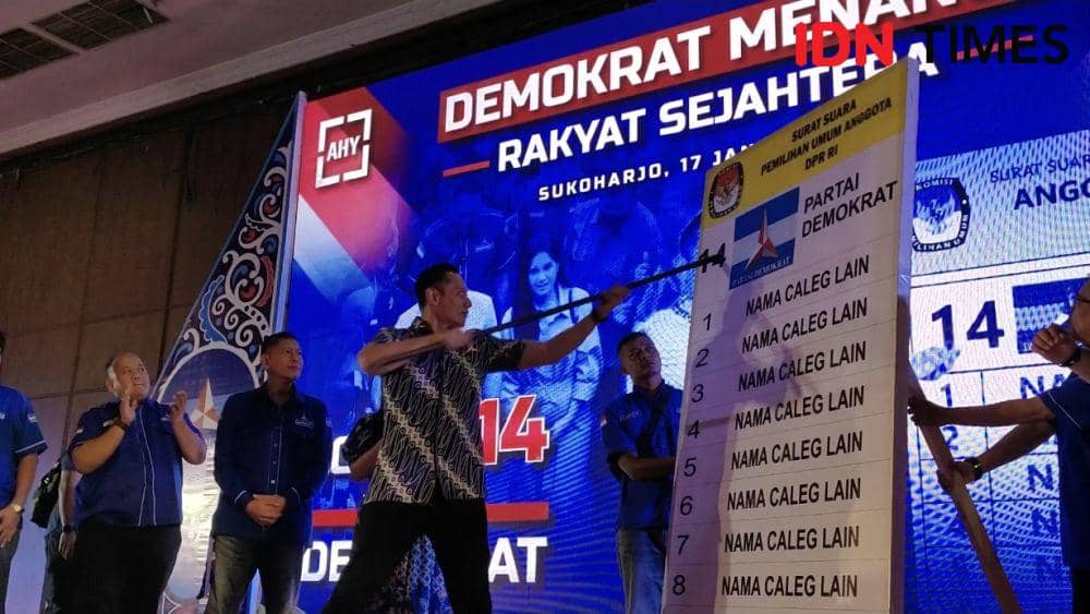 Kampanye di Sukoharjo, AHY Tebar Janji Naikkan Gaji ASN, TNI dan Polri