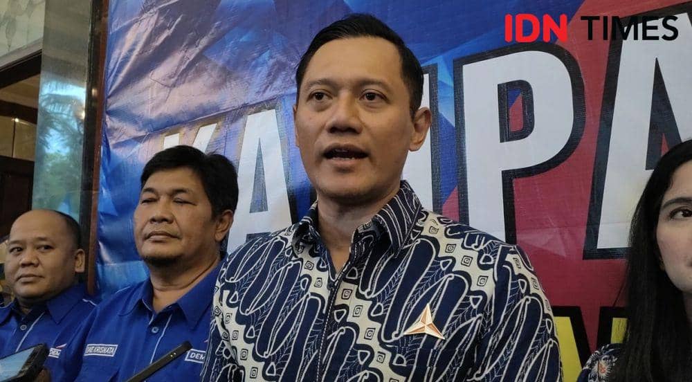 Kampanye AHY di Sukoharjo, Jawa Tengah. (IDN Times/Larasati Rey)