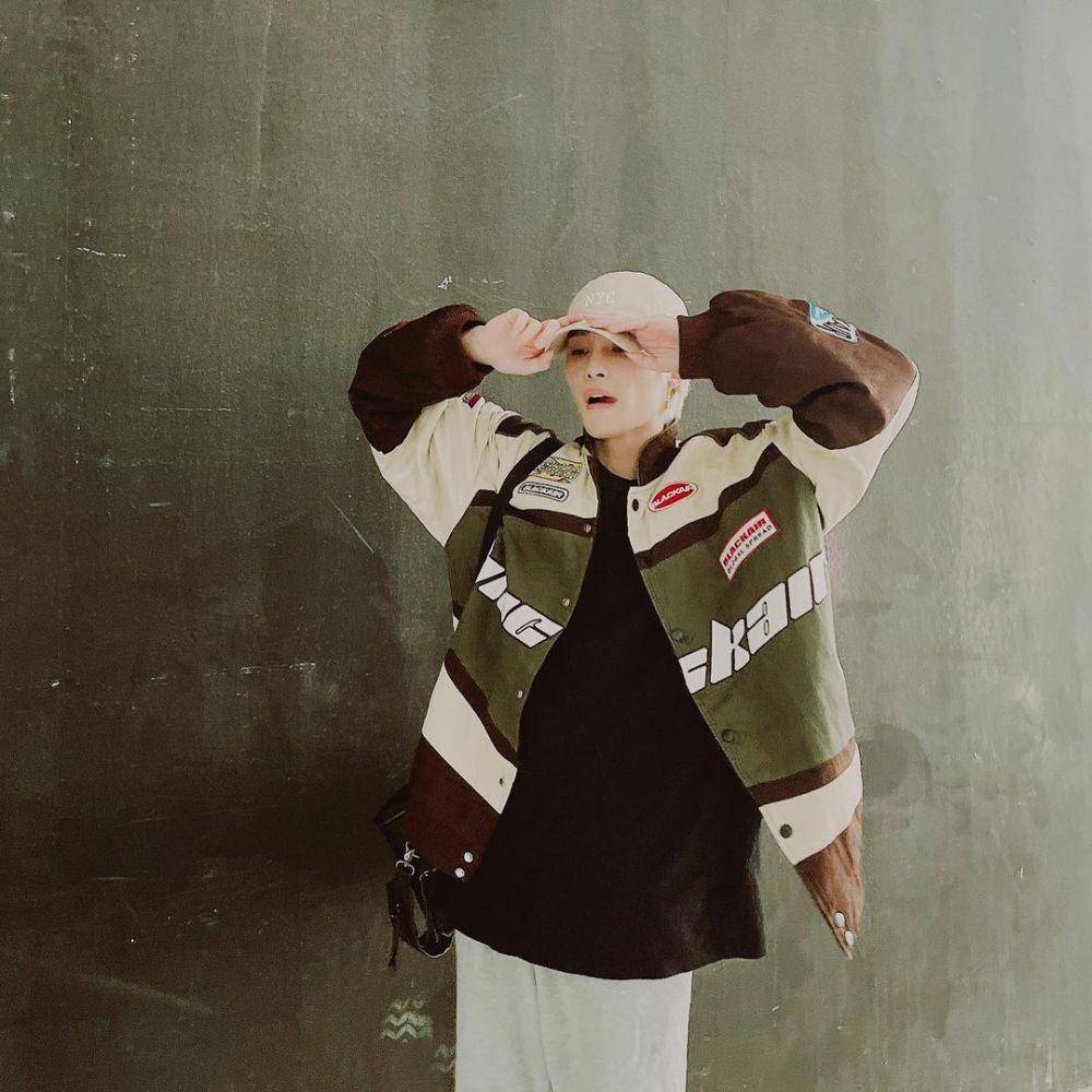 OOTD pakai topi ala YangYang WayV (instagram.com/yangyang_x2)