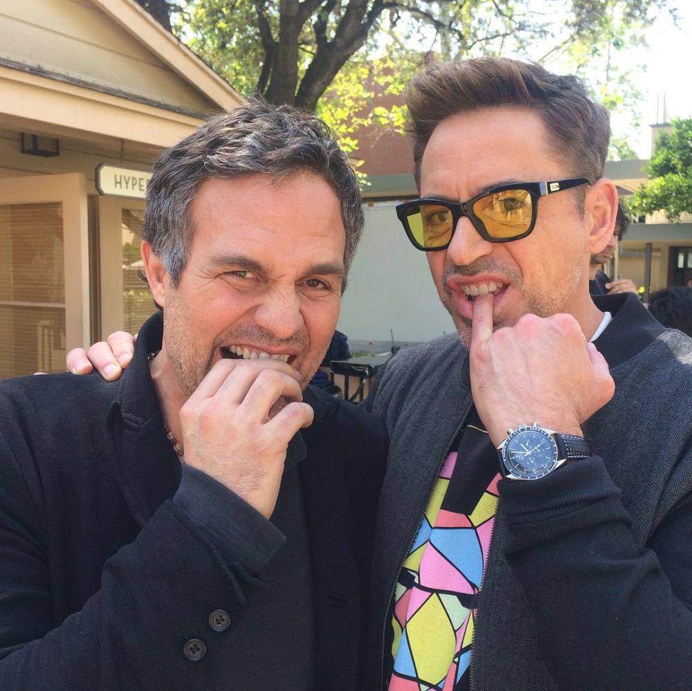 potret Robert Downey Jr. dan Mark Ruffalo (instagram.com/robertdowneyjr)