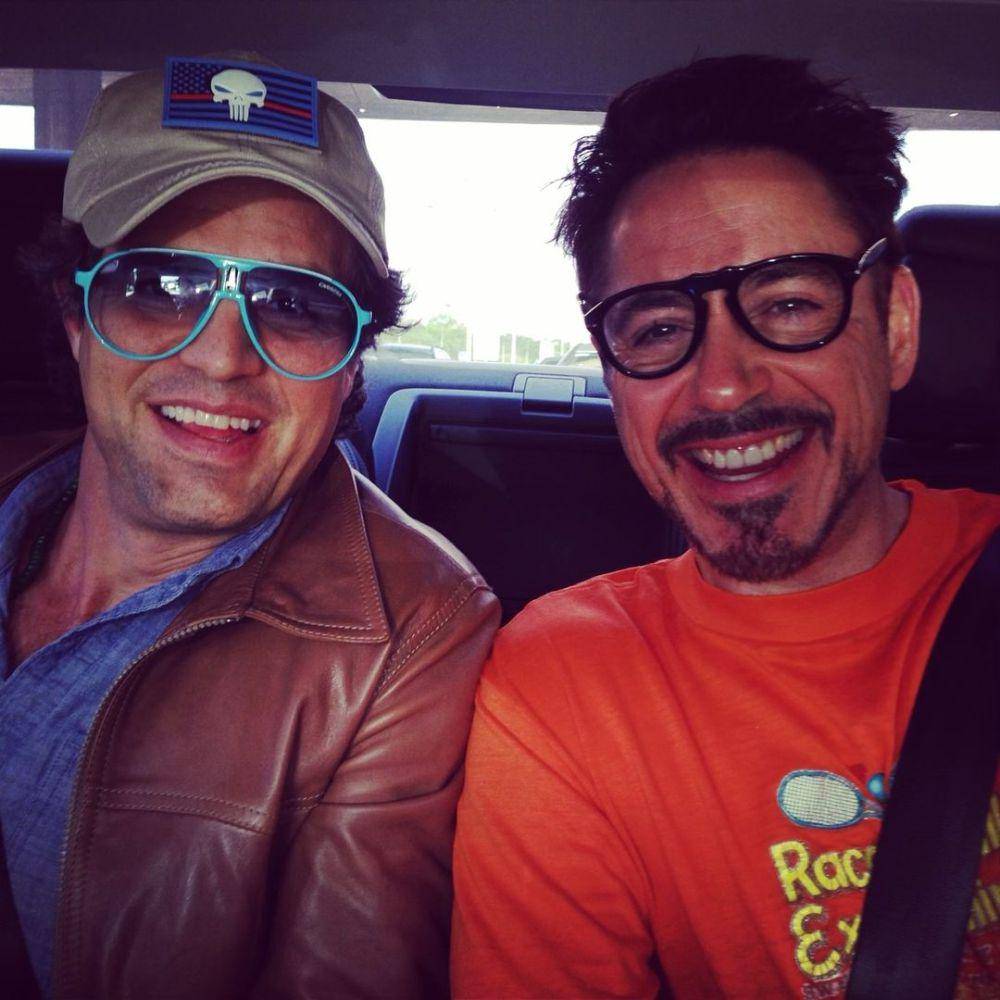potret Mark Ruffalo dan Robert Downey (instagram.com/markruffalo)