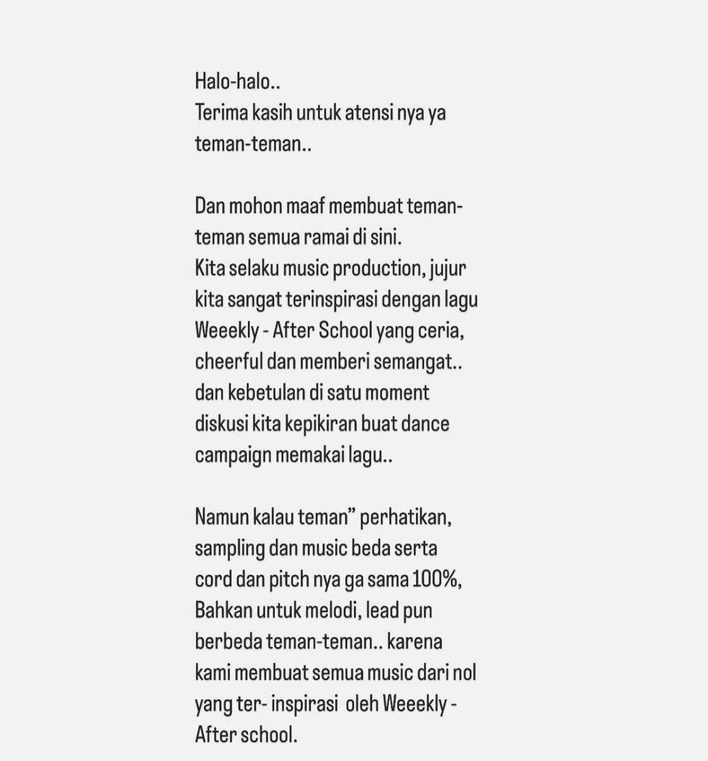 pernyataan maaf dari GM24 (instagram.com/gm24_official)