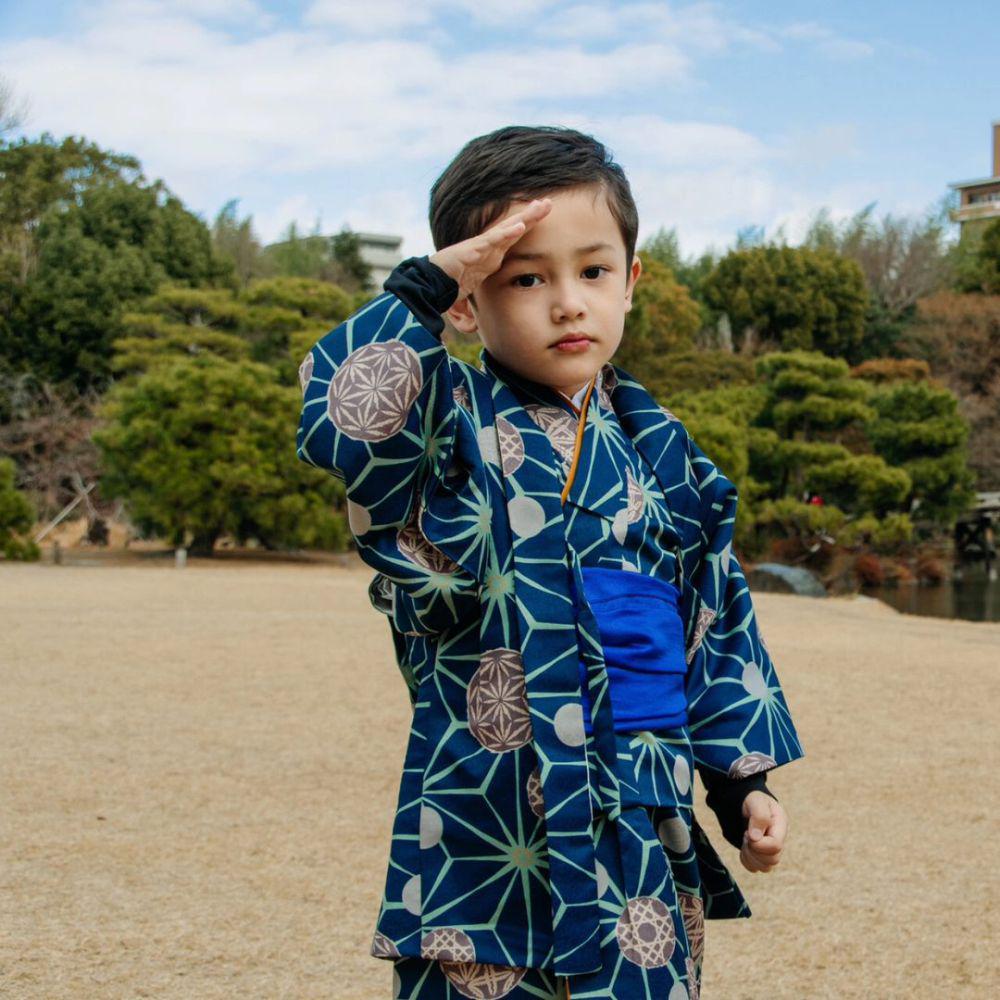 potret Saka pakai kimono (instagram.com/andhiiikapratama)