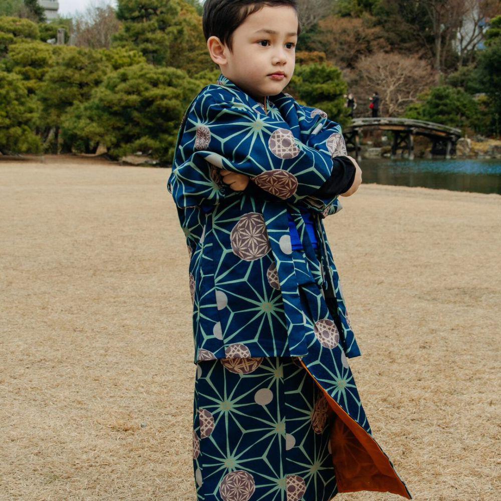 potret Saka pakai kimono (instagram.com/andhiiikapratama)