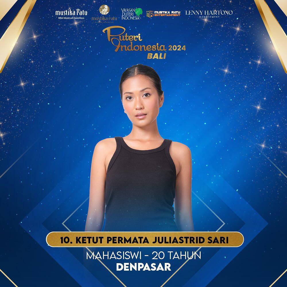 Potret Finalis Puteri Indonesia Bali 2024 (Instagram.com/officialputeriindonesia)