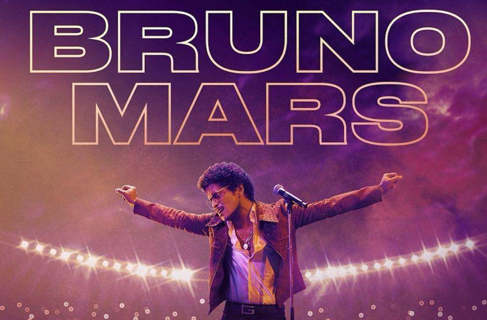 poster konser Bruno Mars di Singapura (instagram.com/livenationsg)