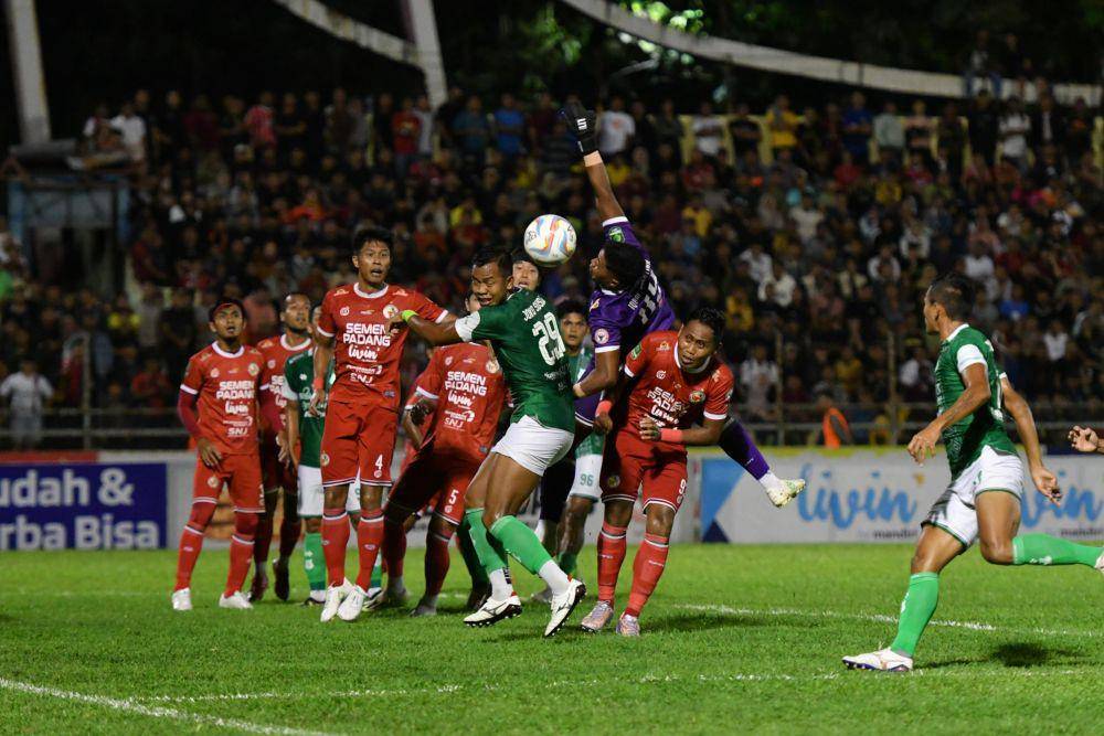 Duel PSMS versus Semen Padang di Stadion H Agus Salim pada 12 Besar Liga 2 (Dok.PSMS)