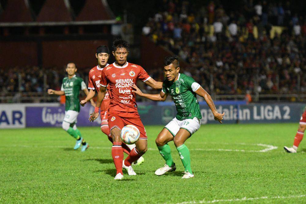 Duel PSMS versus Semen Padang di Stadion H Agus Salim Padang pada 12 Besar Liga 2 (Dok.PSMS)