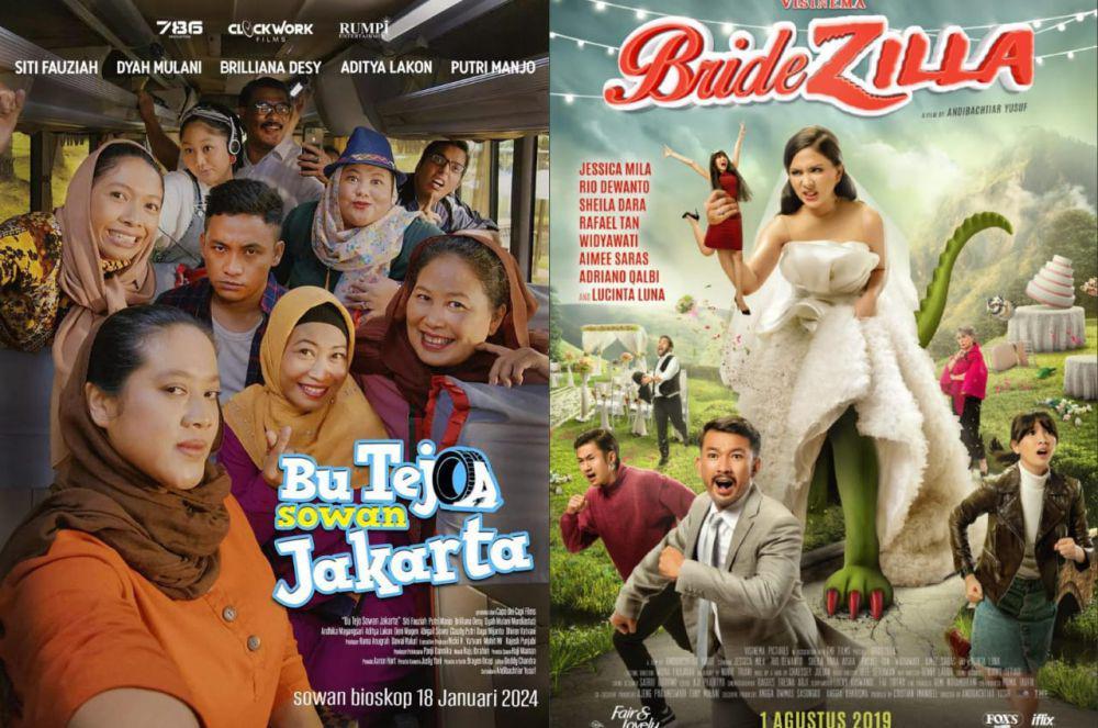 Film Andibachtiar Yusuf (dok. 786 Production / Bu Tejo Sowan Jakarta | dok. Visinema Pictures / Bridezilla)