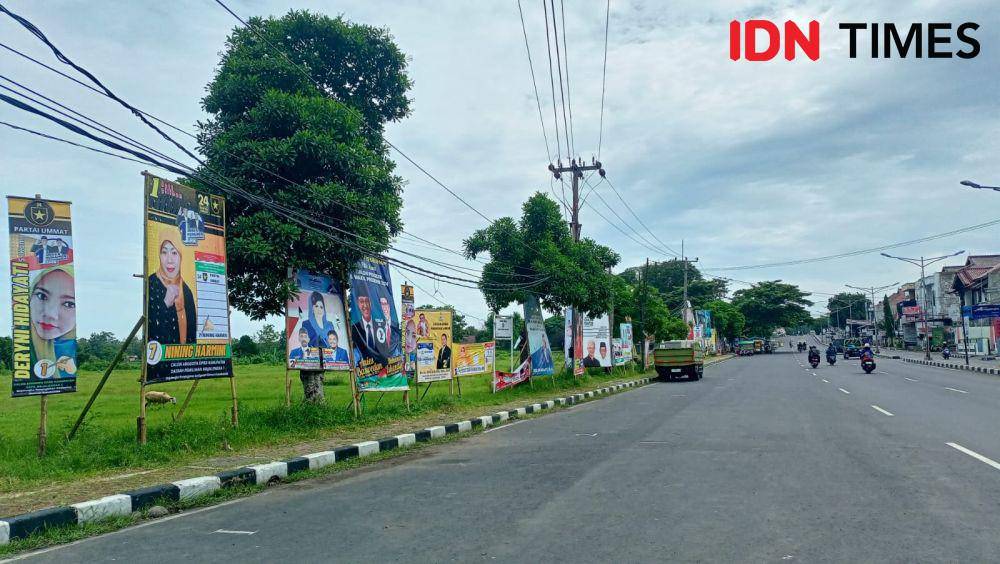 inin nastain? APK di area bekas pasar lawas Majalengka