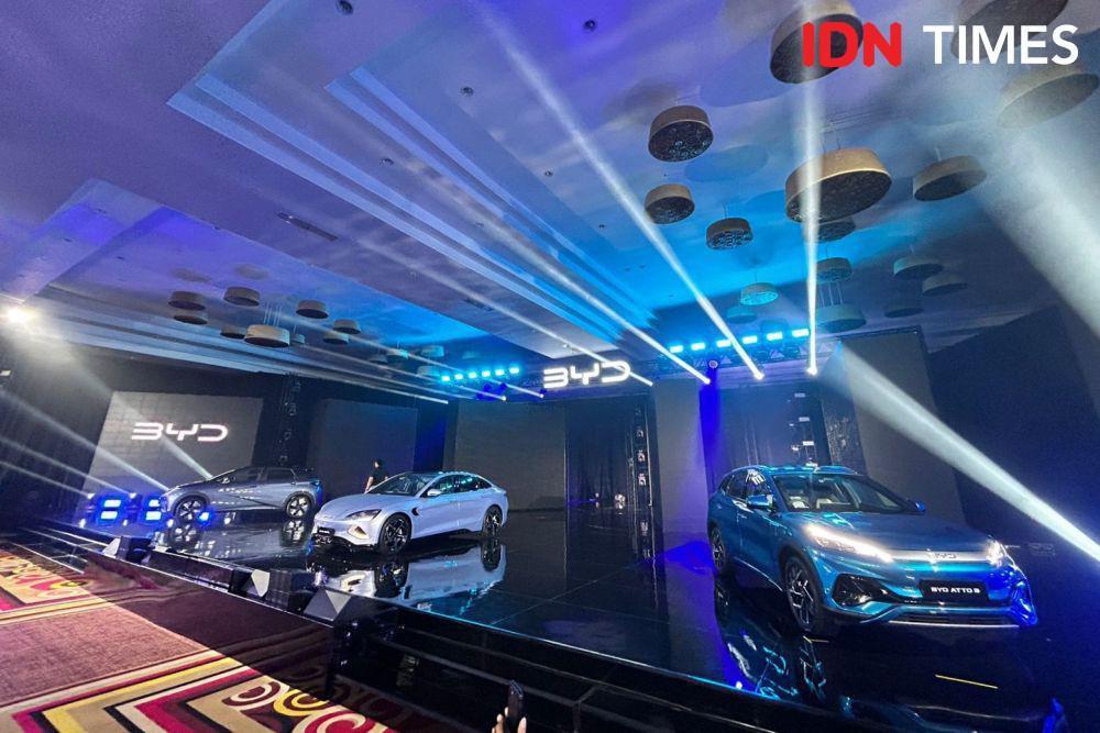 BYD rilis 3 mobil listrik di Indonesia (IDN Times/Fadhliansyah)