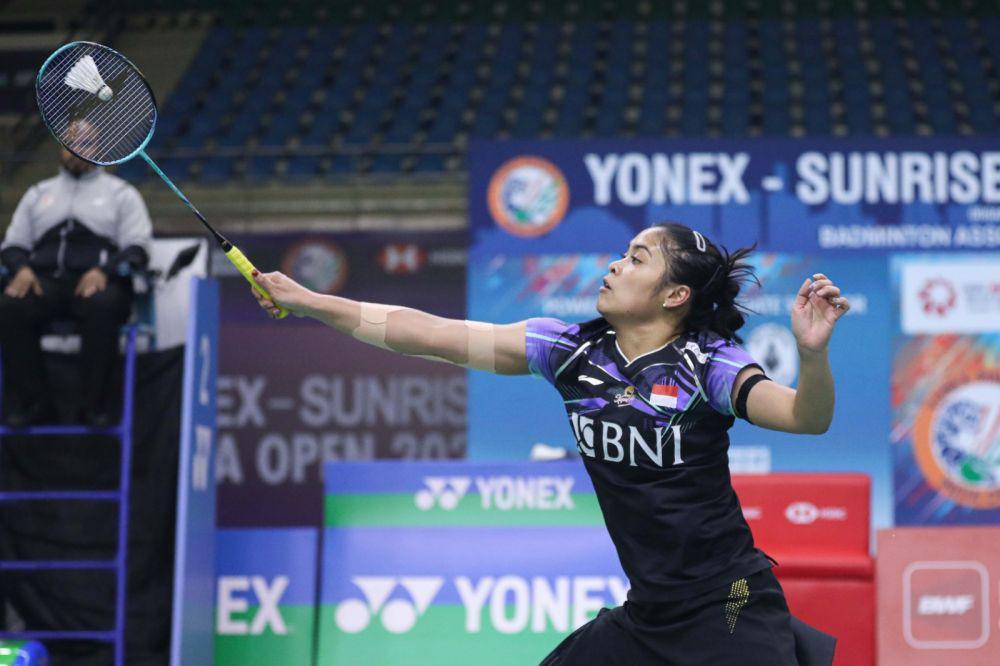 Ditekuk Unggulan China, Gregoria Angkat Koper dari BAC 2024