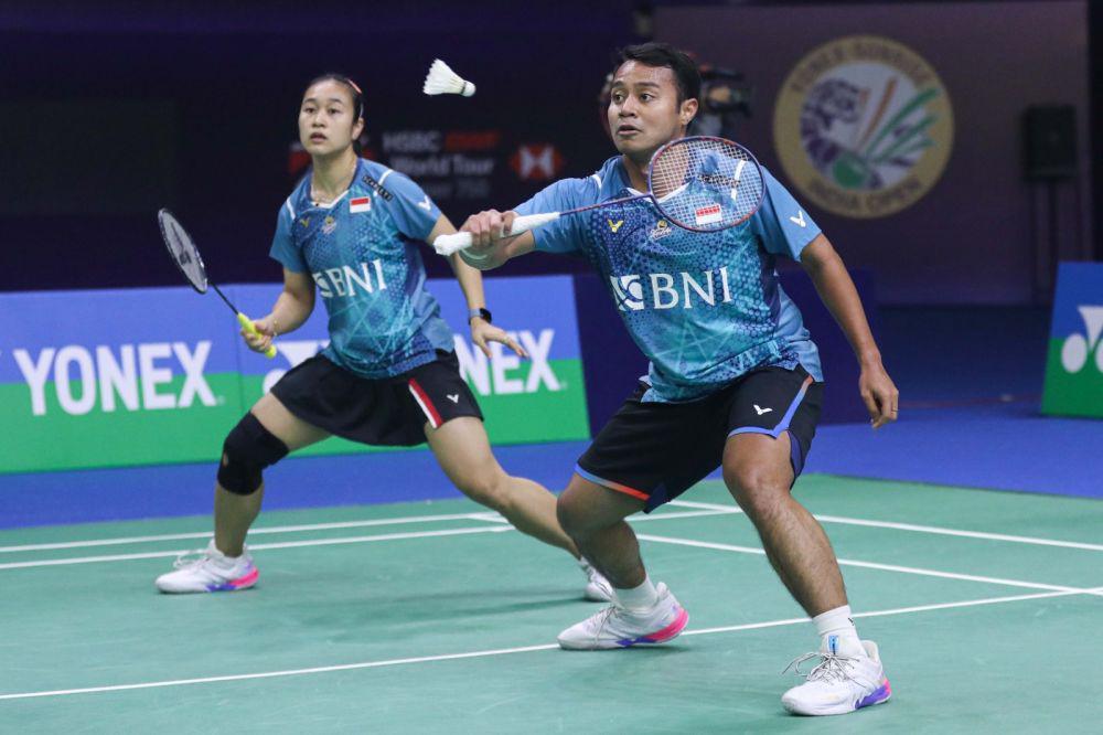 Hadapi Pasangan Jepang, Rinov/Pitha Main Modal Nekat di BAC 2024