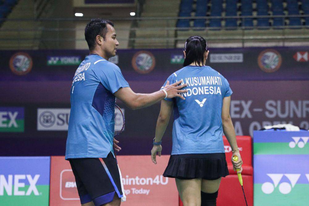 Rehan Naufal Kusharjanto/Lisa Ayu Kusumawati terhenti di 16 besar India Open 2024 (dok. PP PBSI)
