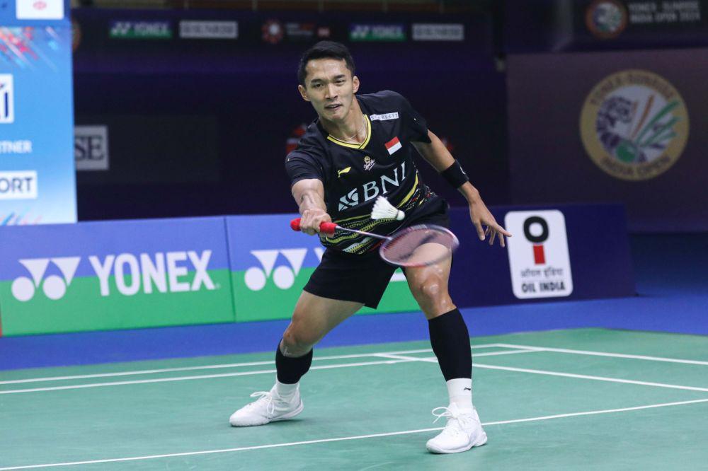 Jonatan Christie Keok dari Lee Zii Jia di 16 Besar India Open 2024