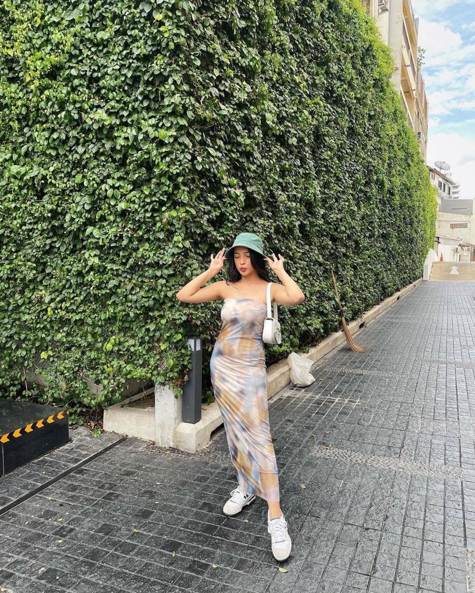 Inspirasi outfit Kaneishia Yusuf (instagram.com/kaneishiayusuf05)