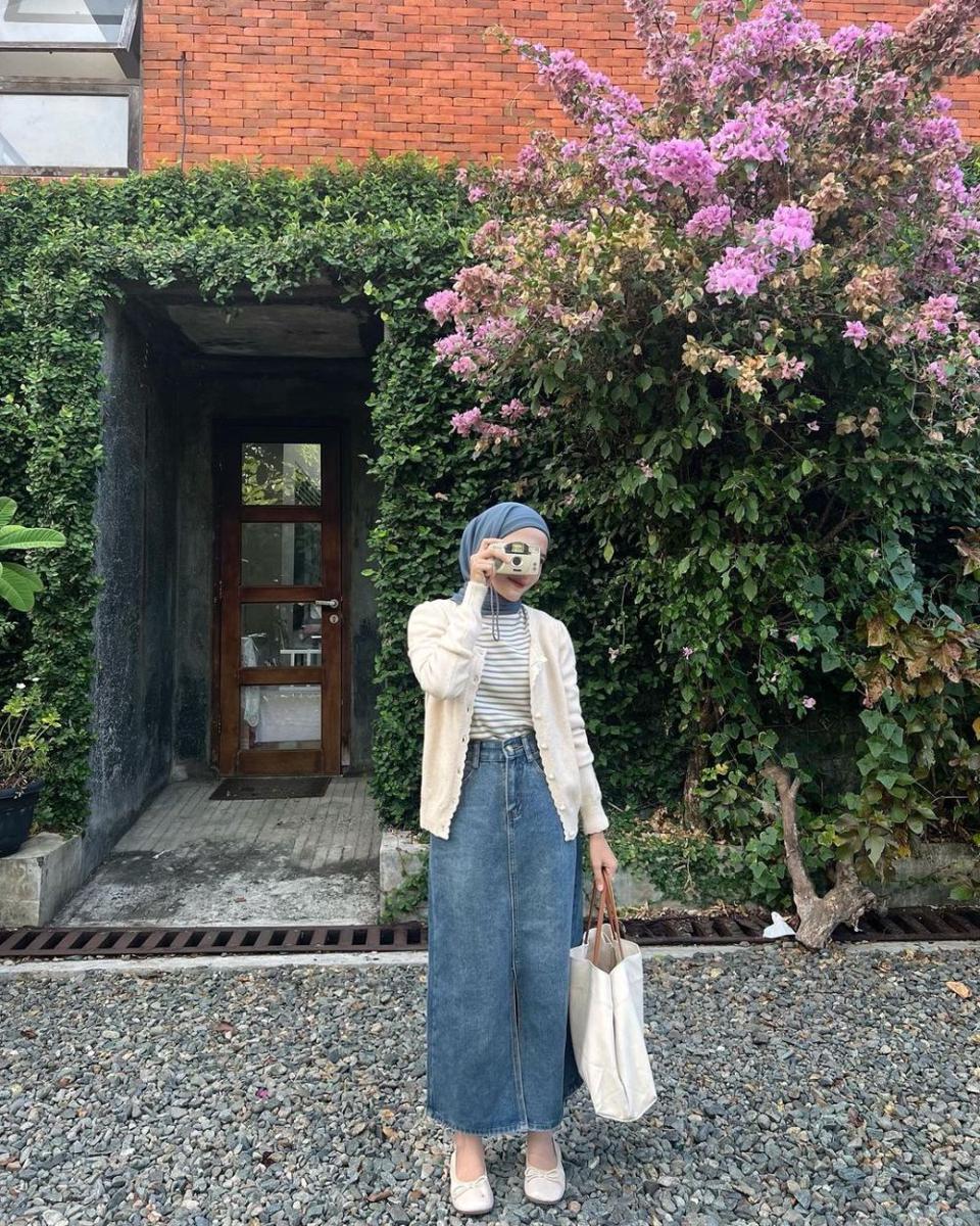 inspirasi OOTD ala Cut Indah Sundari (instagram.com/cutindahsundari)