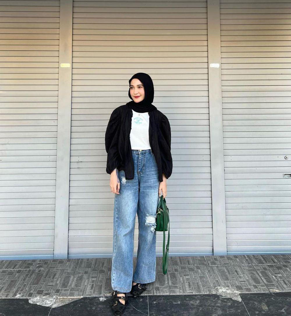 inapirasi OOTD ala Cut Indah Sundari (instagram.com/cutindahsundari)
