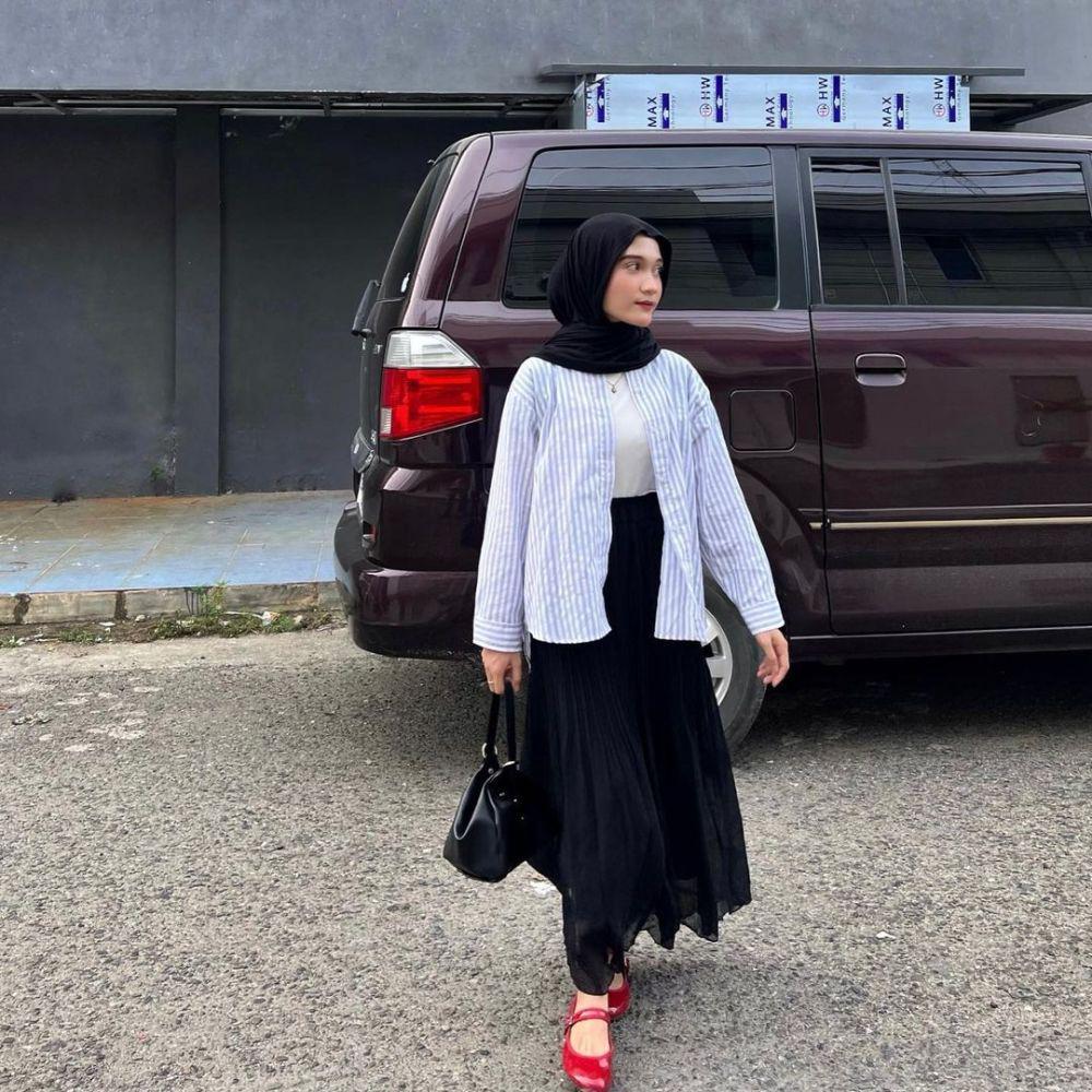 inspirasi OOTD ala Cut Indah Sundari (instagram.com/cutindahsundari)
