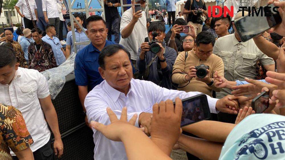 Capres 02, Prabowo Subianto (IDN Times/Irfan Fathurohman)