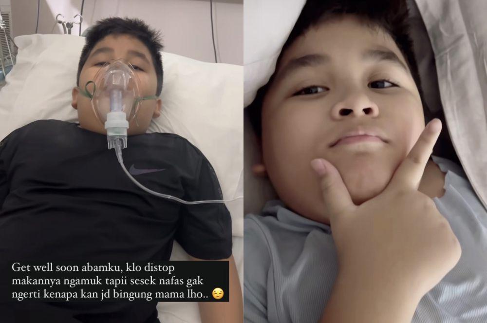 Kondisi Zac, Anak Dhena Devanka-Jonathan Frizzy, usai Dilarikan ke IGD