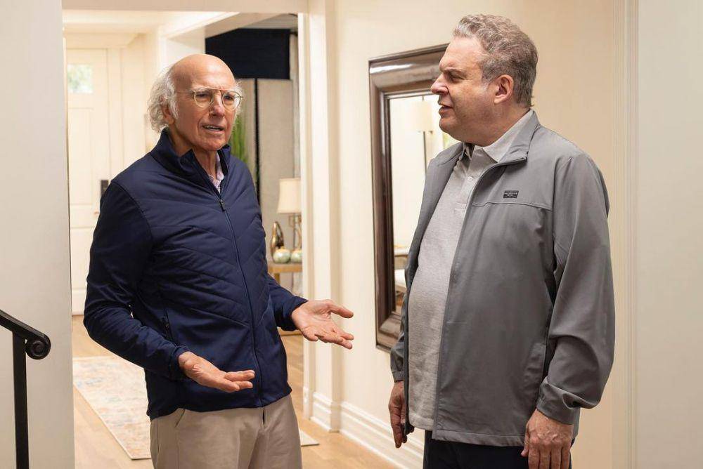 Larry David dan Jeff Garlin dalam serial Curb Your Enthusiasm (dok. Max/Curb Your Enthusiasm)