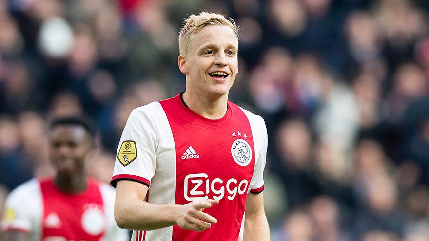 potret Donny van de Beek (ajax.nl)