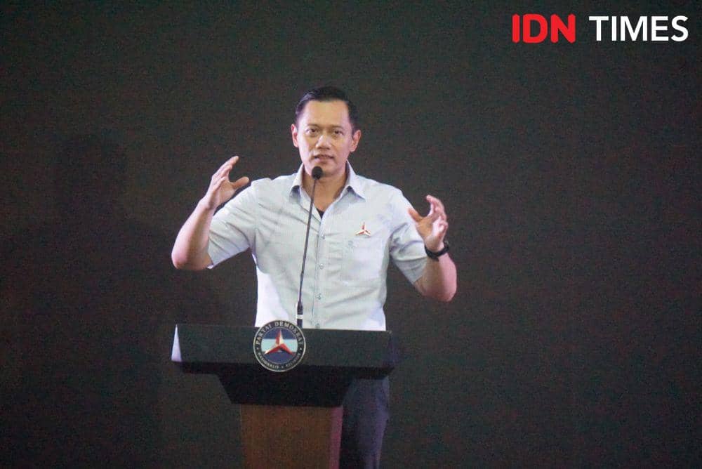 Ketua Umum Partai Demokrat, Agus Harimurti Yudhoyono. (IDN Times/Herlambang Jati Kusumo)
