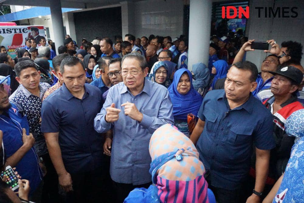 Presiden keenam Republik Indonesia, Susilo Bambang Yudhoyono. (IDN Times/Herlambang Jati Kusumo)