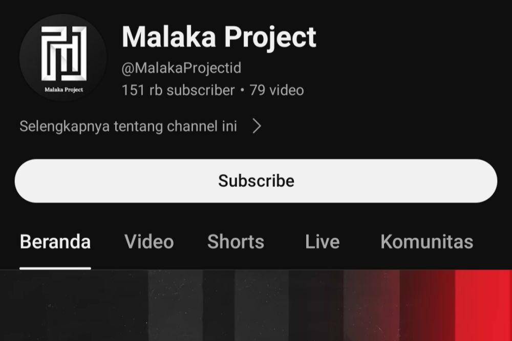 ilustrasi akun youtube keren (youtube.com/MalakaProjectid)