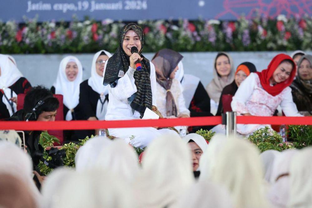 Istri Ganjar Siti Atikoh Soroti KLB Polio di Jawa Timur