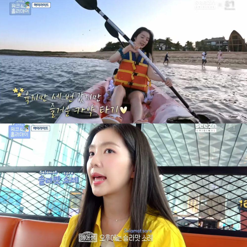 Vlog Irene Red Velvet di Bali (youtube.com/SM CC STUDIO)