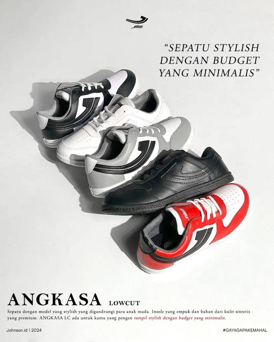 Sepatu Johnson (instagram.com/johnson_indonesia)